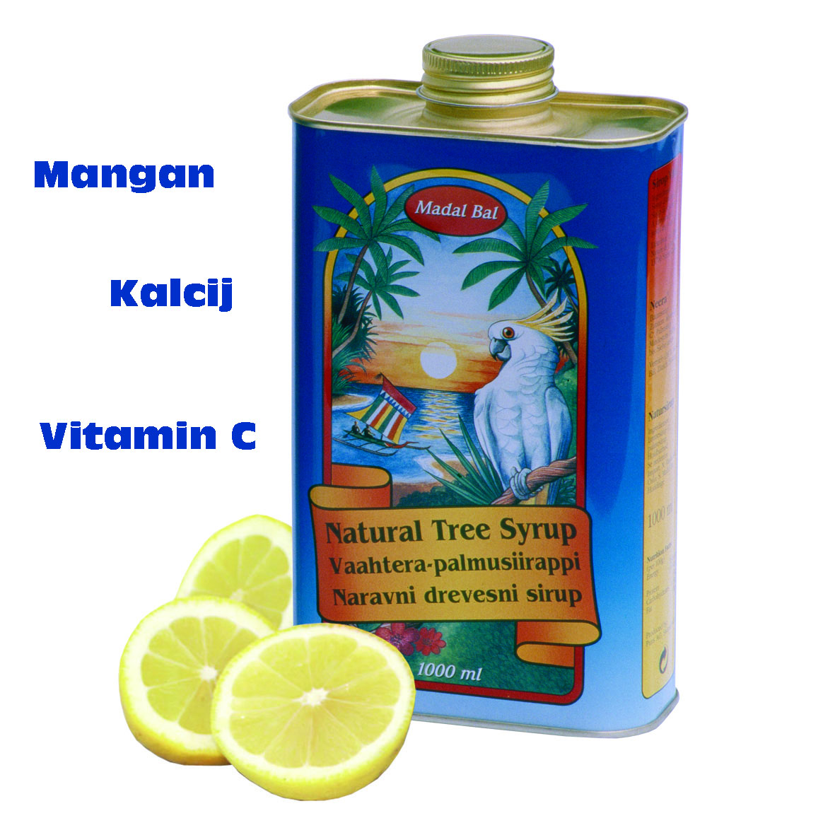 Madal Bal sirup z limonami minerali