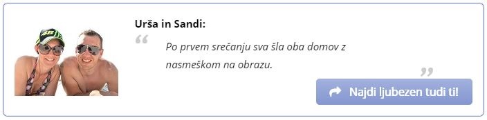 3. Urša in Sandi