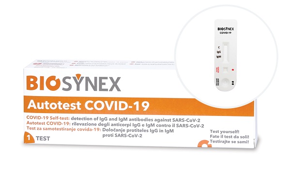 slika BIOSYNEX Autotest COVID 19 RGB